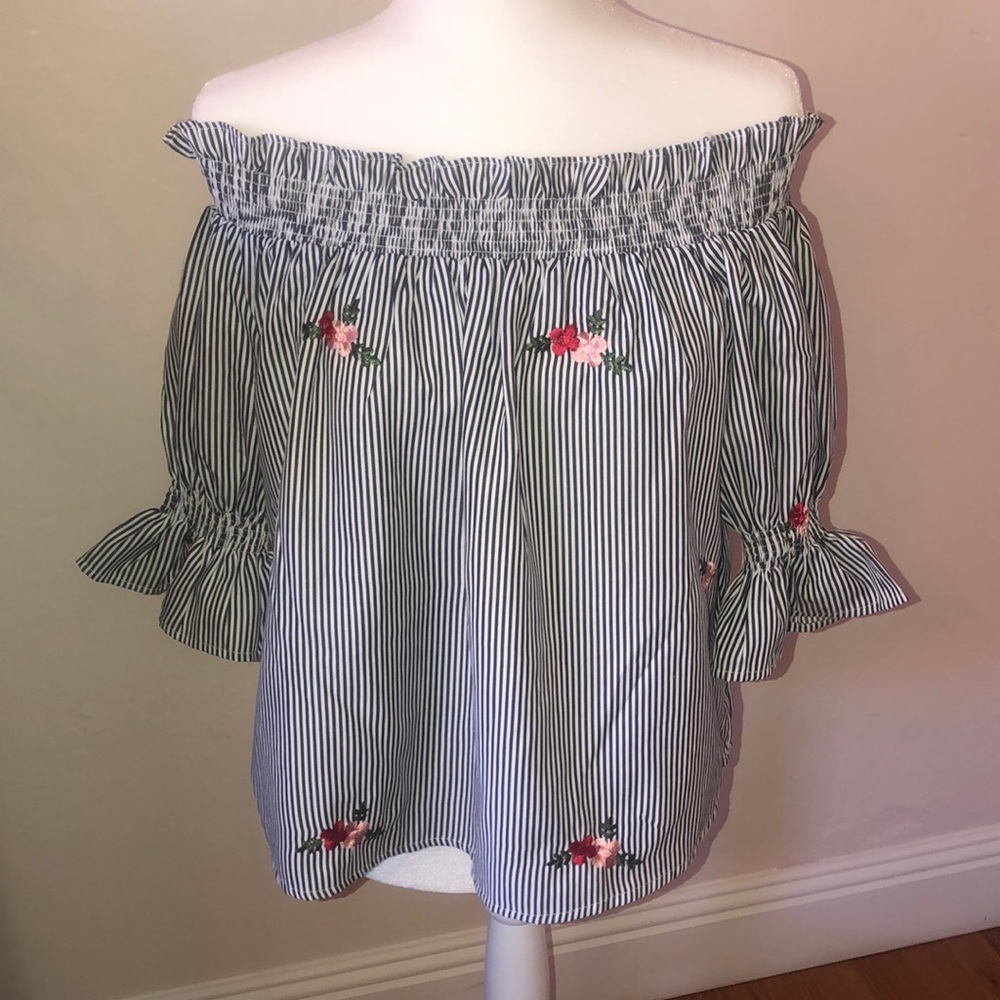 Cute off the shoulder top